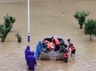 迎战洪涝 支援灾区