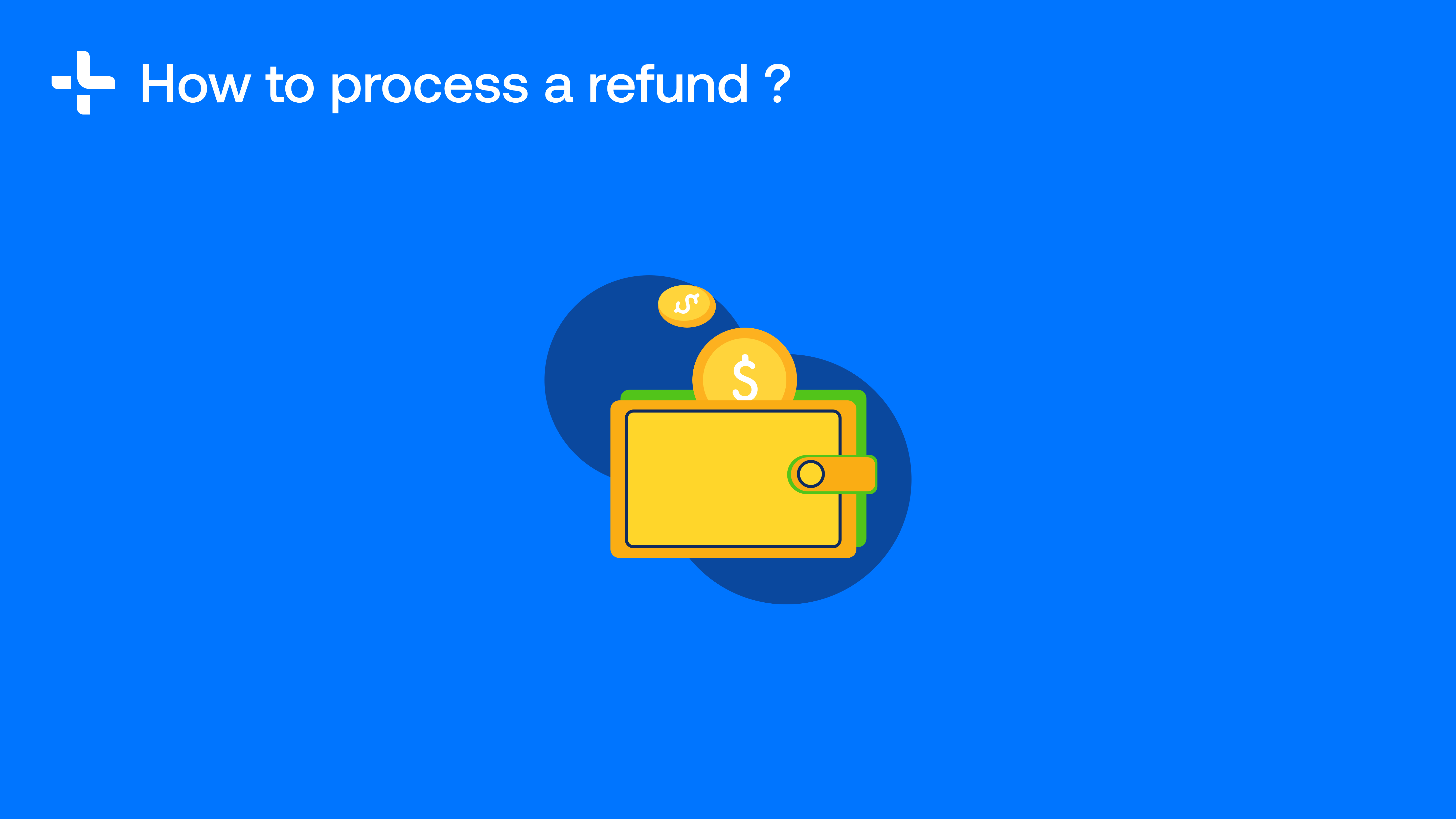 How to issue a refund